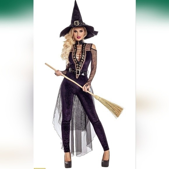Pants - Women's Midnight Violet Witch Halloween Costume small nwt